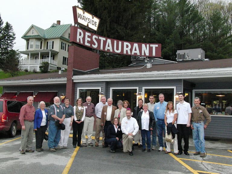 Group image of Wayside's local farmers and suppliers